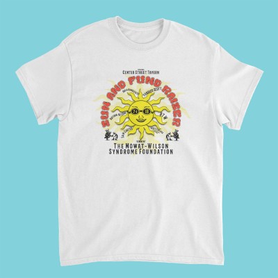 SUN AND FUND RAISER FOR MOWAT-WILSON SYNDROME FOUNDATION T-SHIRT
